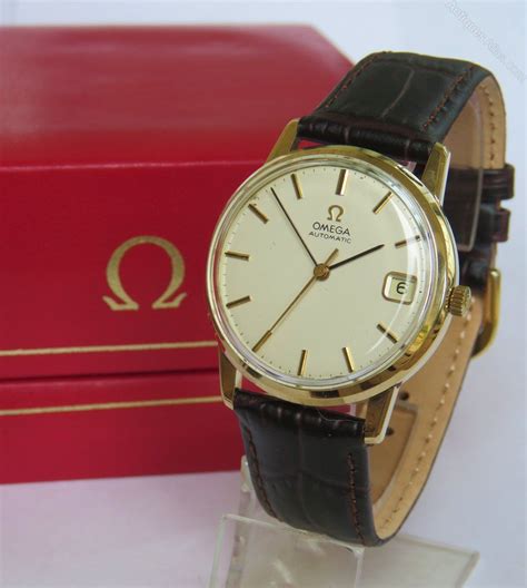 gold omega watches for men|men's automatic wrist watches gold.